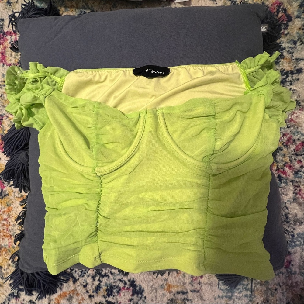 Mesh Corset Top